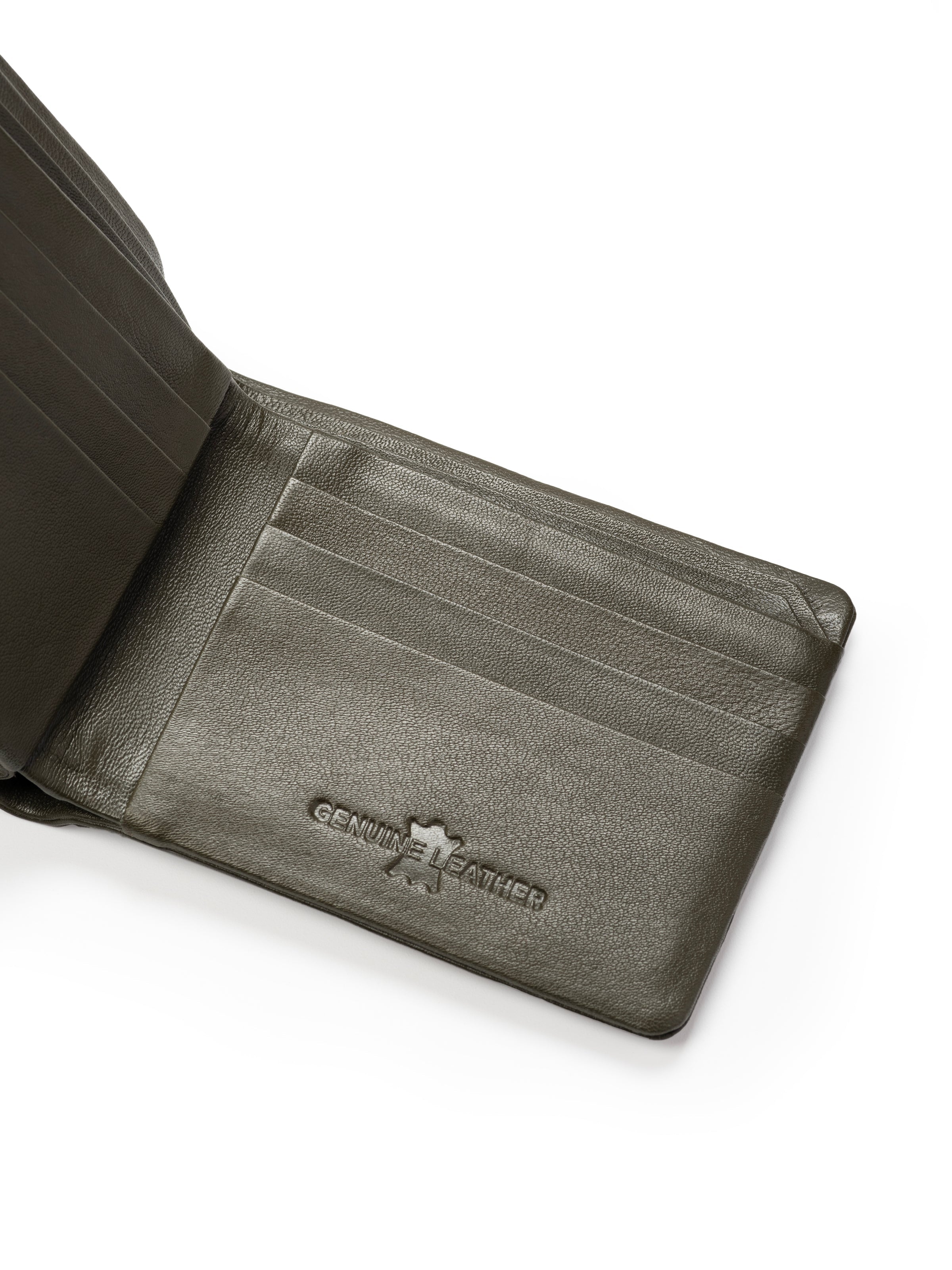 Classy Leather Bags Olive Duke Bifold Wallet SpadezStore