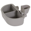 Petmate No Spill Kennel Cup Double Grey SpadezStore