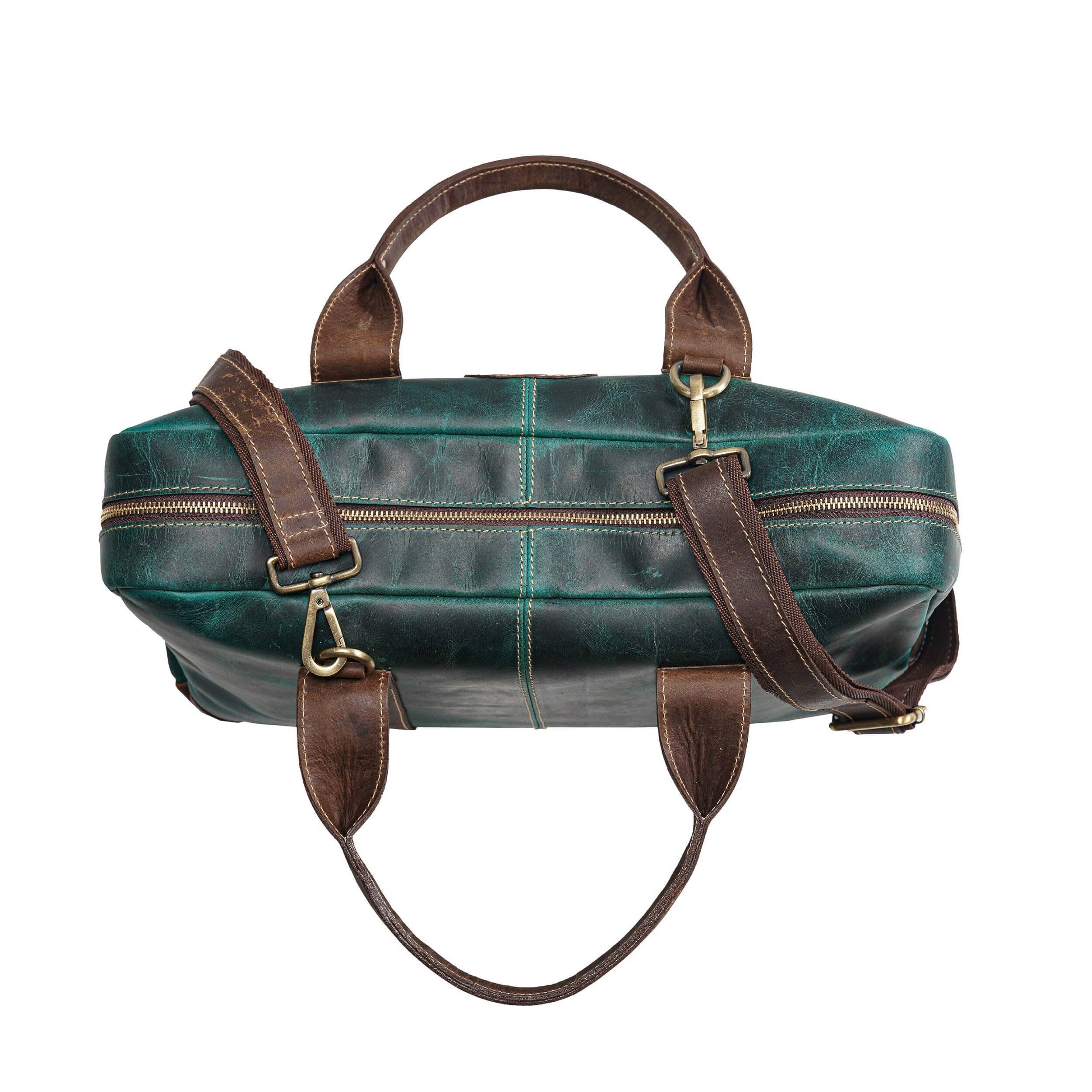 Classy Leather Bags MaheTri Jefferson Briefcase SpadezStore
