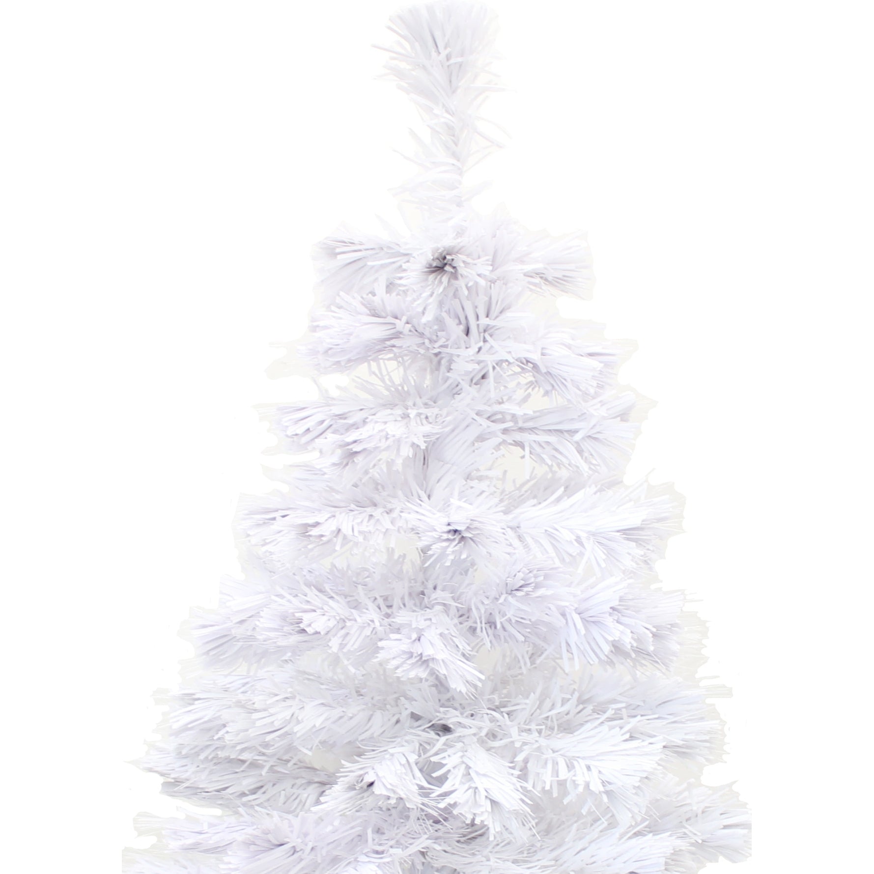 Perfect Holiday 3ft Fiber White Christmas Tree SpadezStore