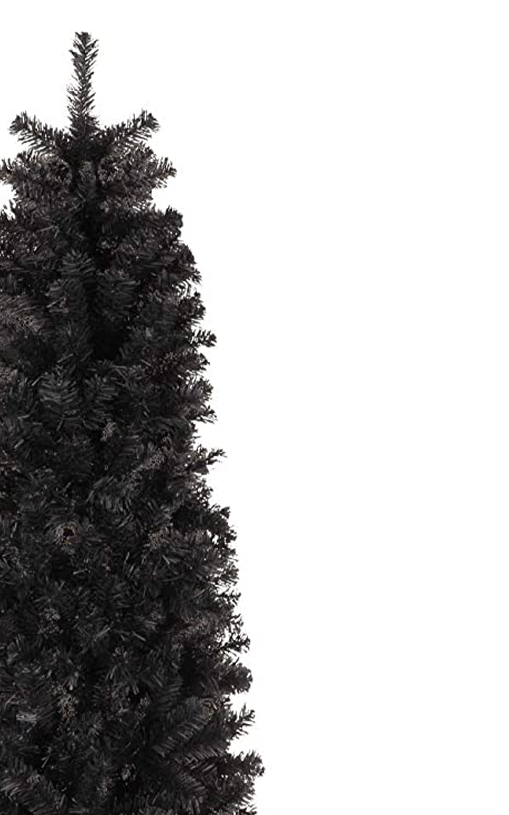 Perfect Holiday 6.5ft Christmas Tree Pencil, Black SpadezStore
