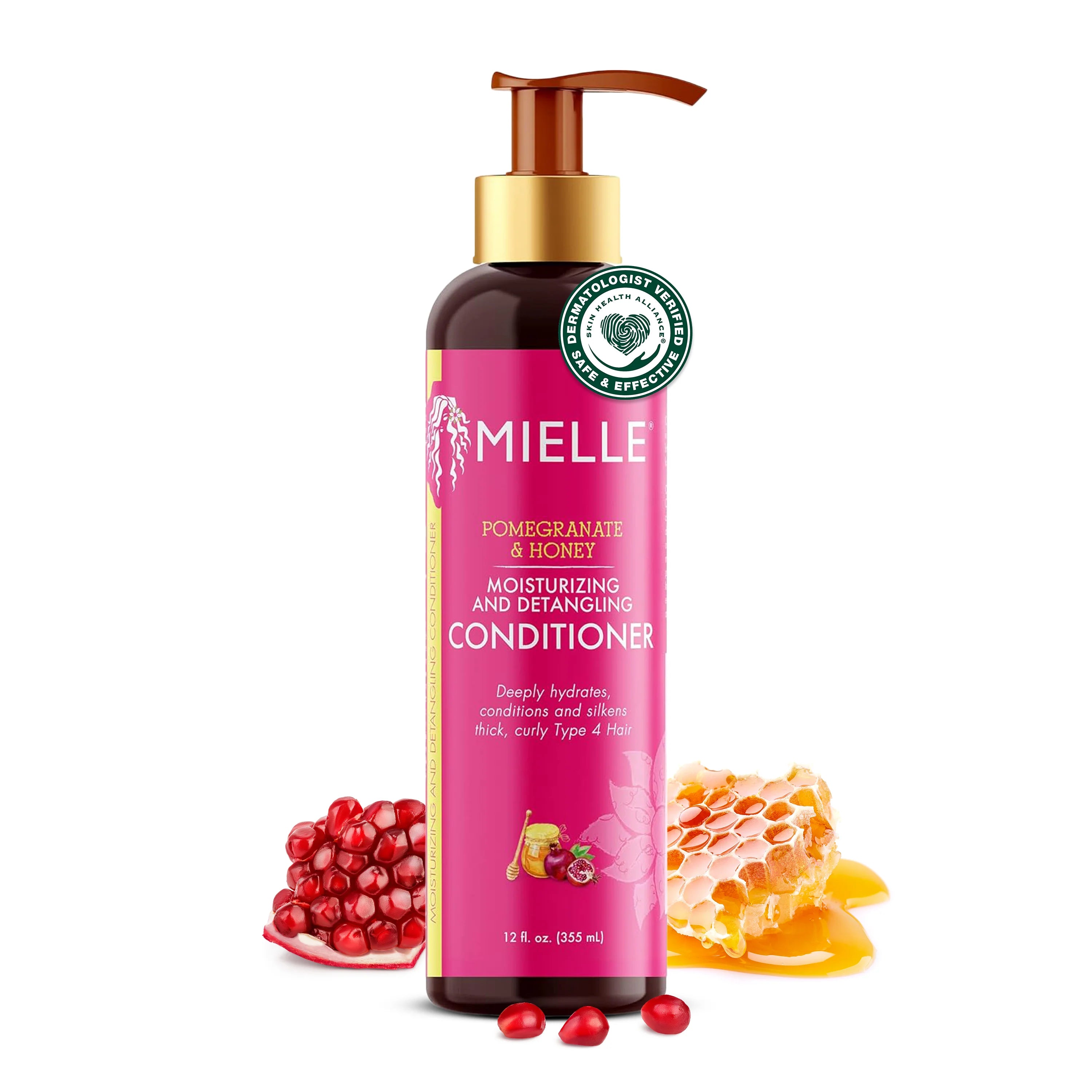 Mielle Pomegranate & Honey Moisturizing & Detangling Conditioner 12oz SpadezStore