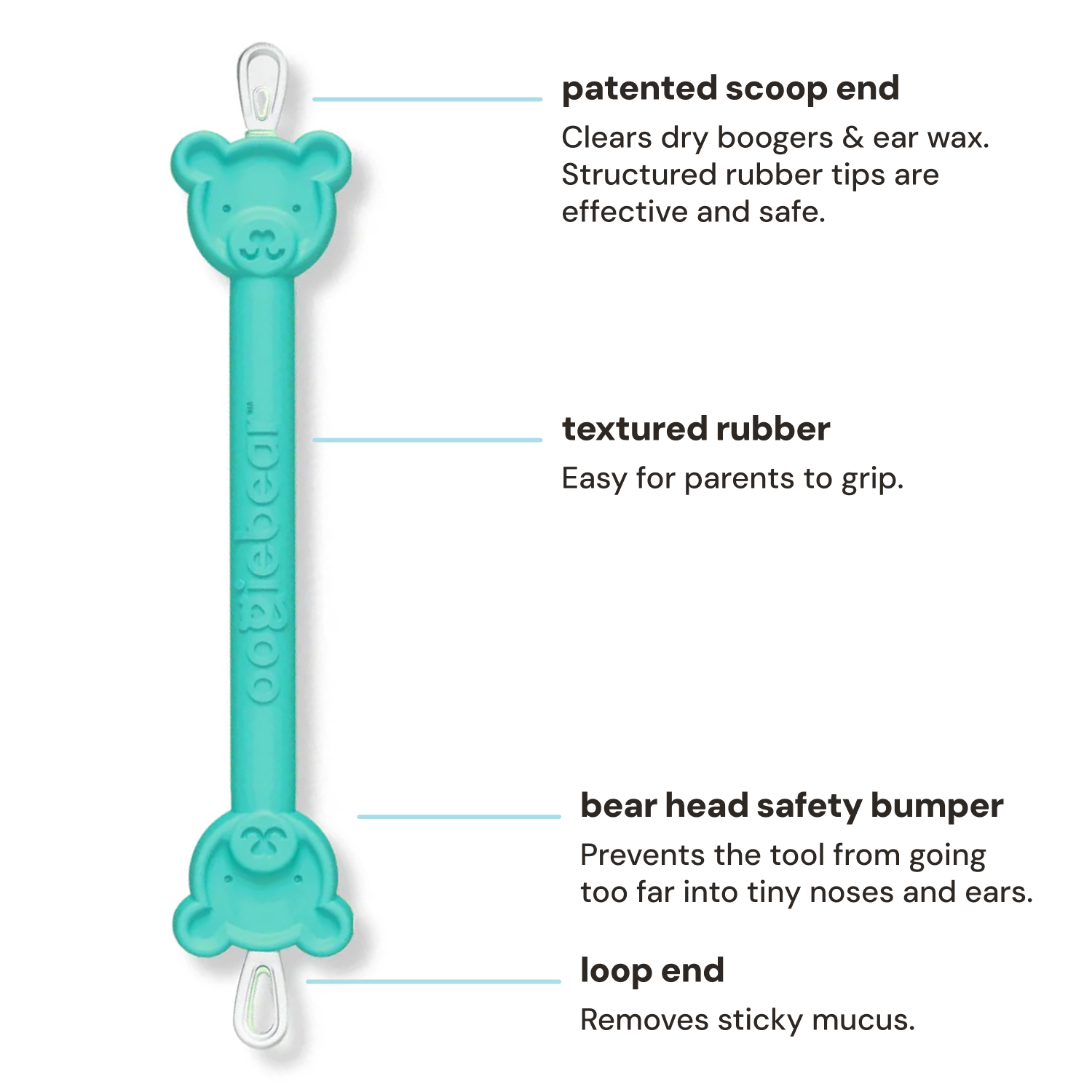 Oogiebear 2-pack booger picker SpadezStore