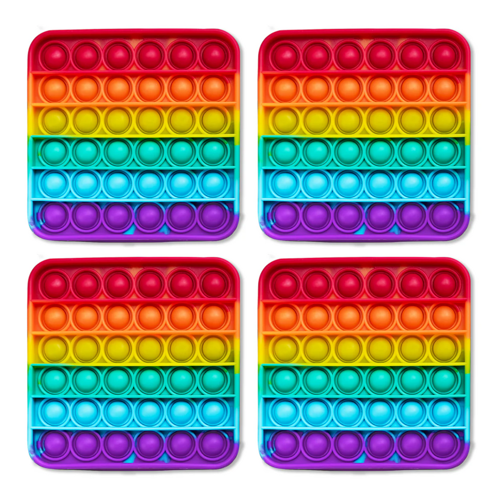 The Fidget Games 4 Extra Rainbow Fidget Mats The Fidget Game: Sight Words SpadezStore