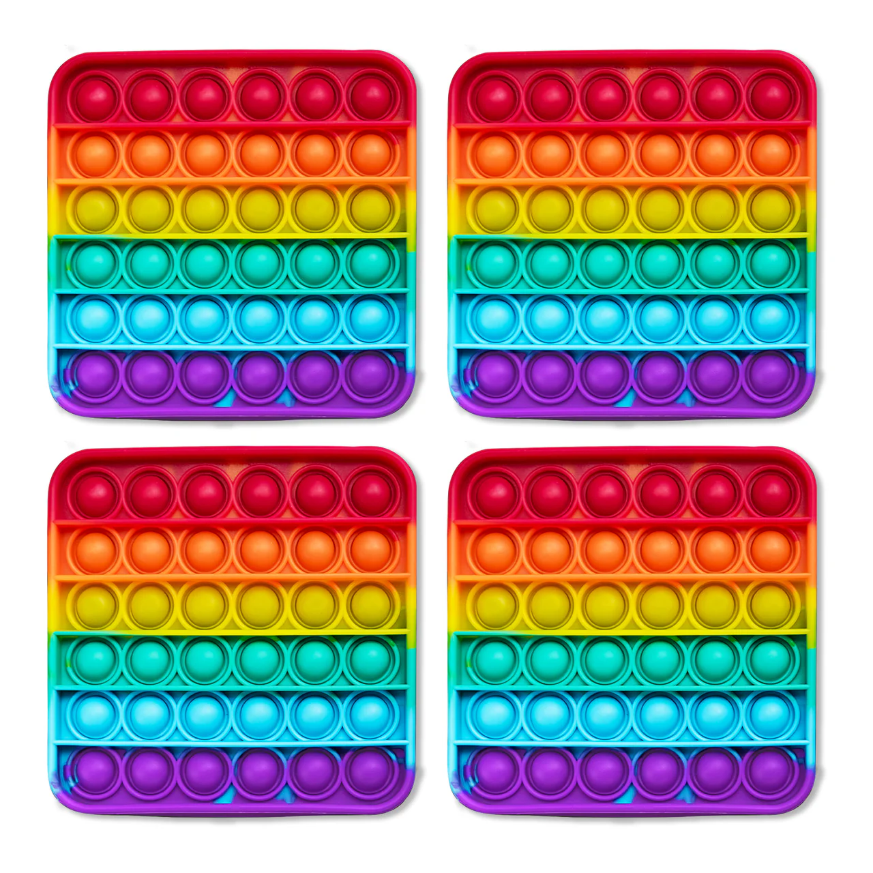 The Fidget Games 4 Extra Rainbow Fidget Mats The Fidget Game: Sight Words SpadezStore