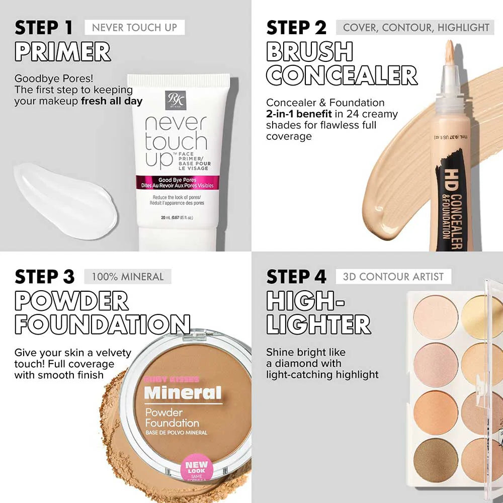 Ruby Kisses by Kiss 3D Contour Palette SpadezStore