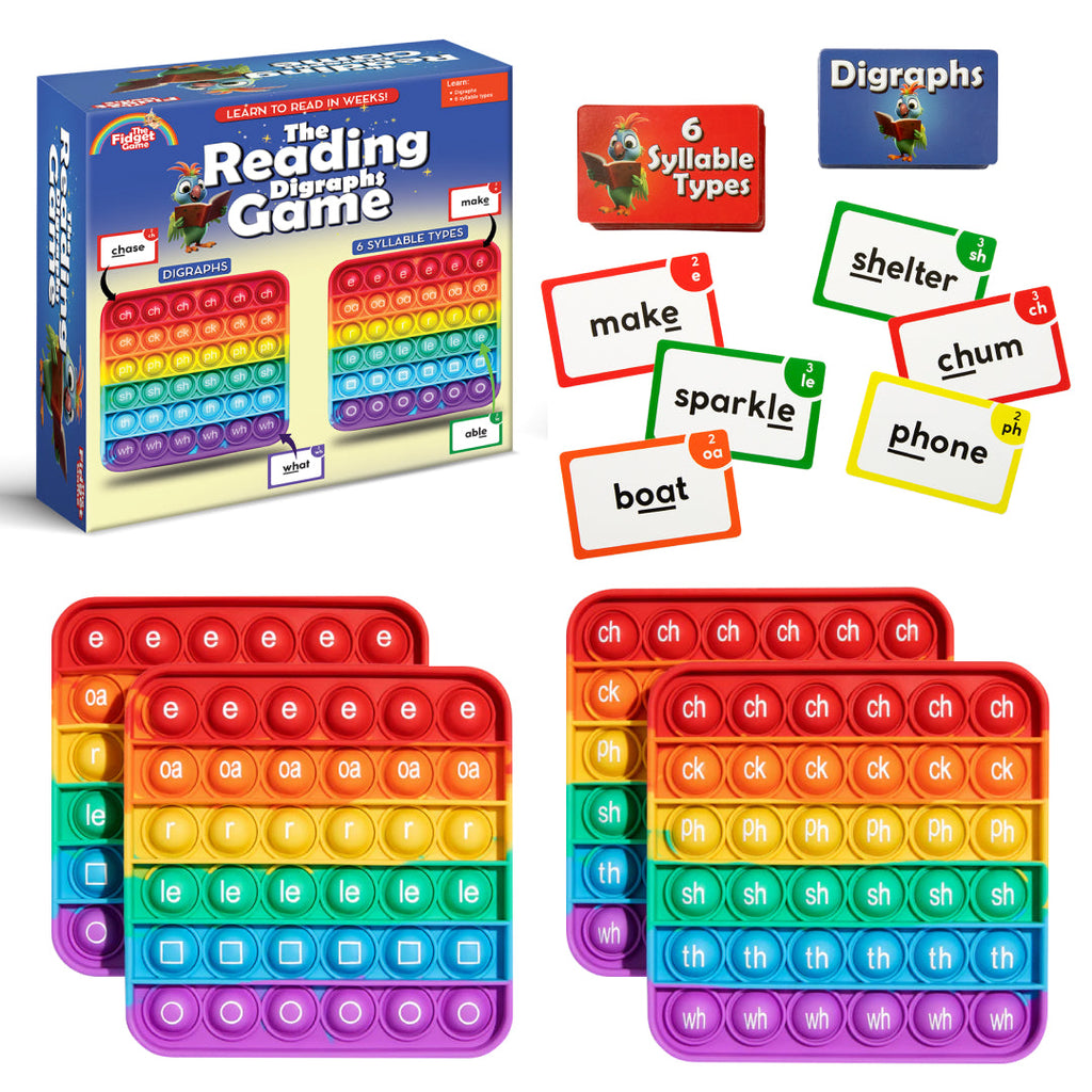 The Fidget Games. The Reading Digraphs Game. SpadezStore