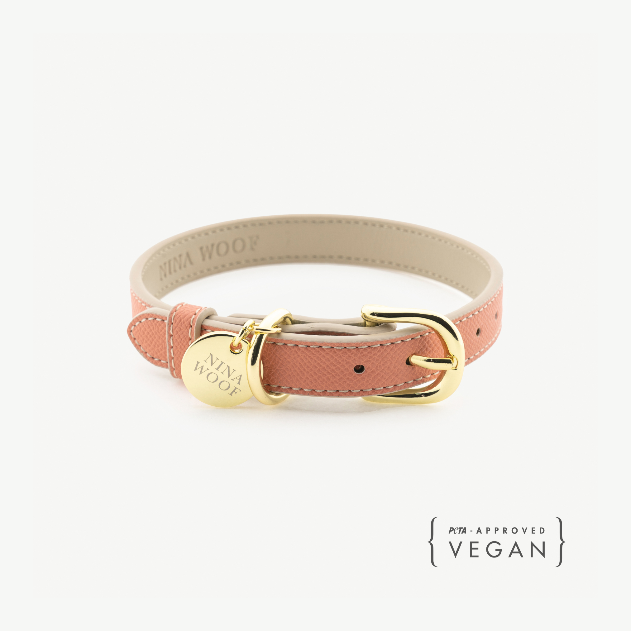 Nina Woof Collar - Vegan Leather - Rio SpadezStore