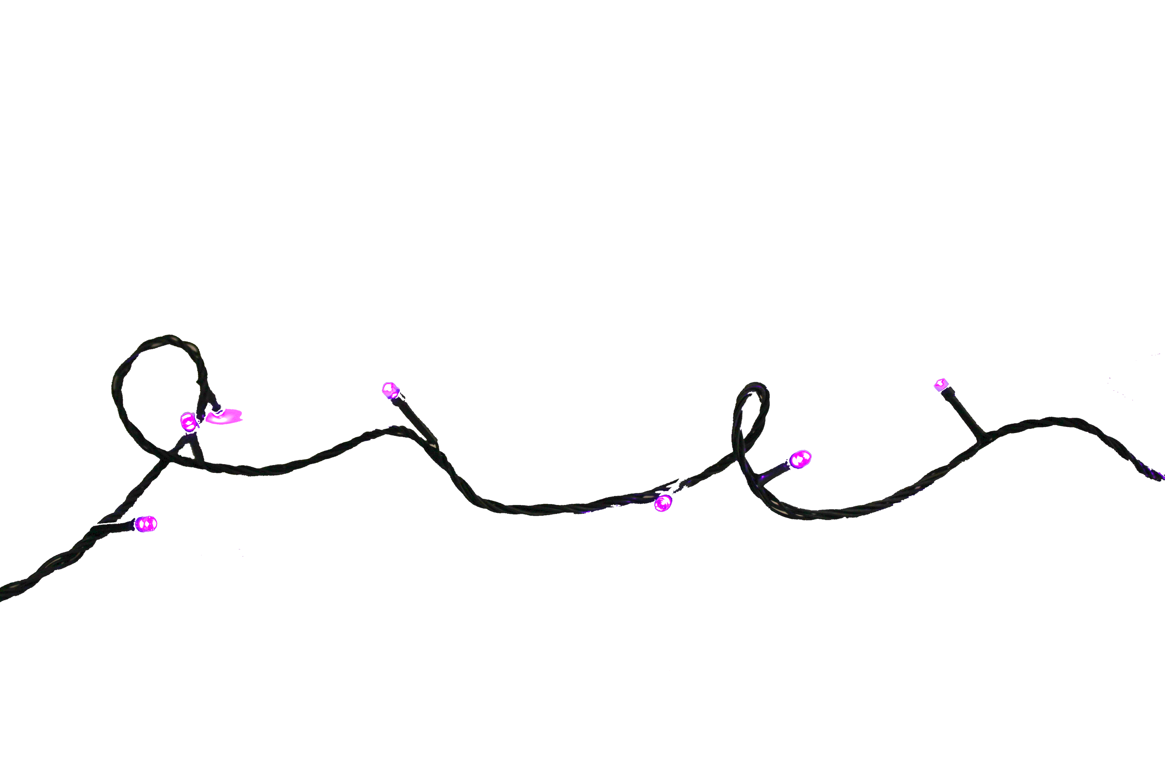 Perfect Holiday 100 LED String Light w/ connector - Purple Green wire SpadezStore