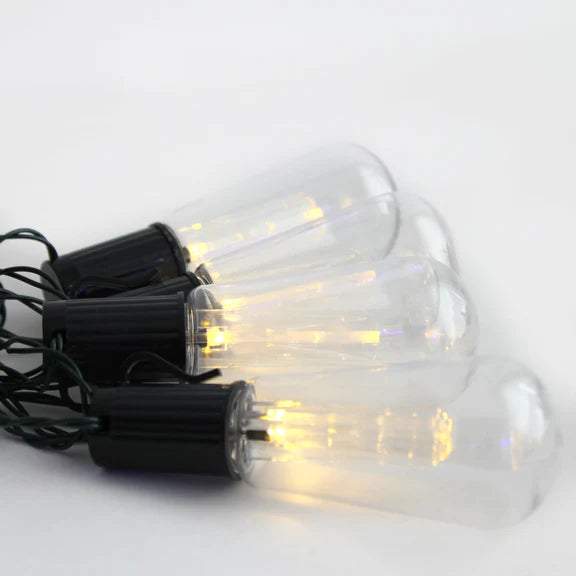 Perfect Holiday 10 LED SOLAR String Light, Warm White