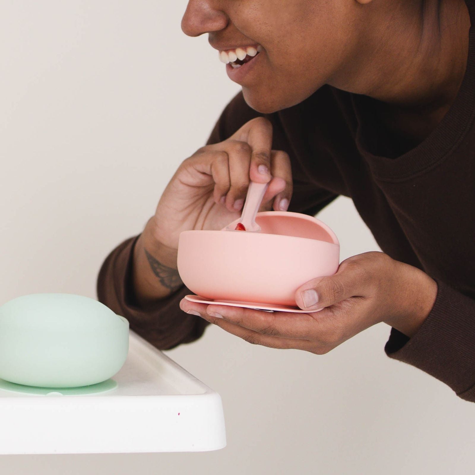 The Baby's Brew Flexi Spoons + Travel Case SpadezStore