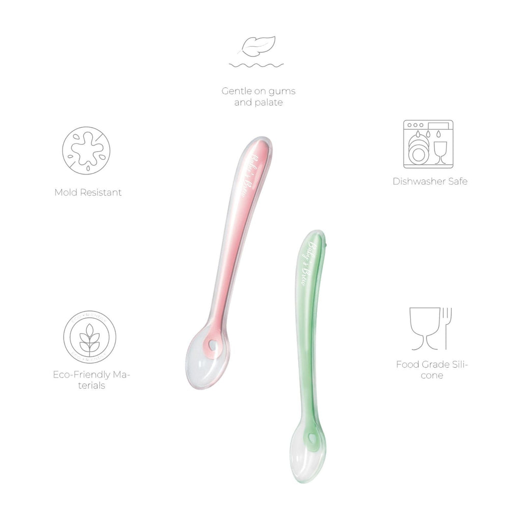 The Baby's Brew Flexi Spoons + Travel Case SpadezStore
