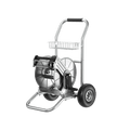 Giraffe Tools Garden Hose Reel Cart-2 Wheels-Stainless Steel-Heavy Duty SpadezStore