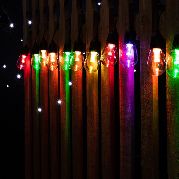 Perfect Holiday 10 LED Solar String Light, Multicolor SpadezStore