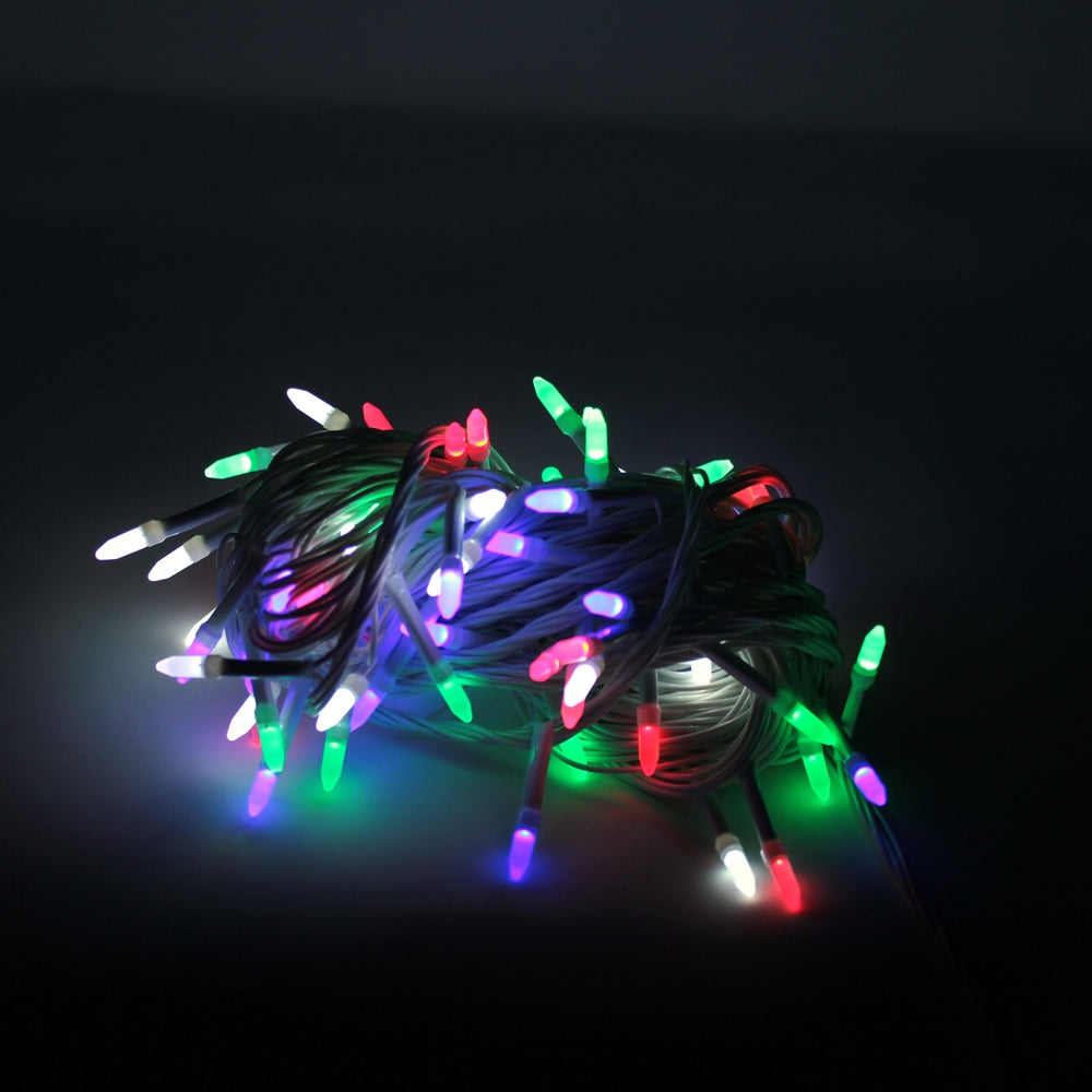 Perfect Holiday 100 LED String Light w/ connector - Multicolor SpadezStore