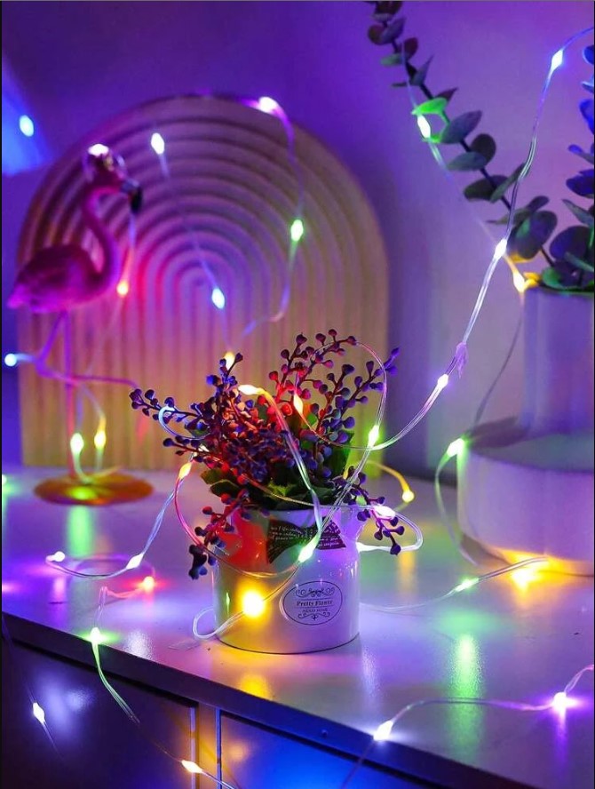 Perfect Holiday 100 LED String Light, Multicolor SpadezStore