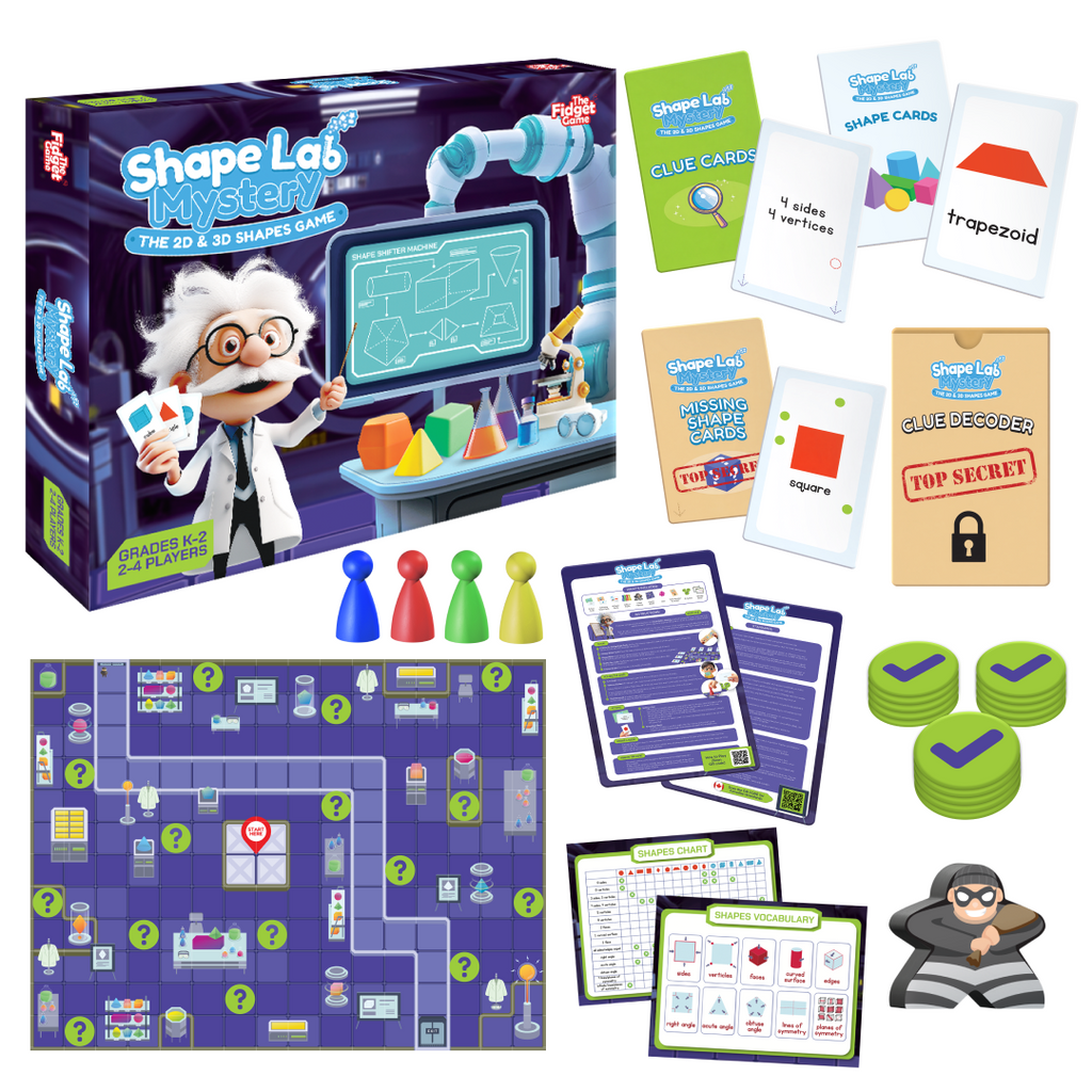 The Fidget Games Shape Lab Mystery