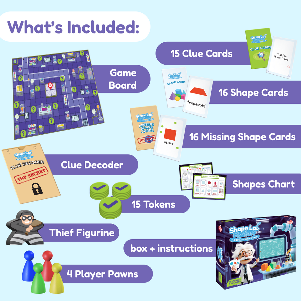 The Fidget Games Shape Lab Mystery