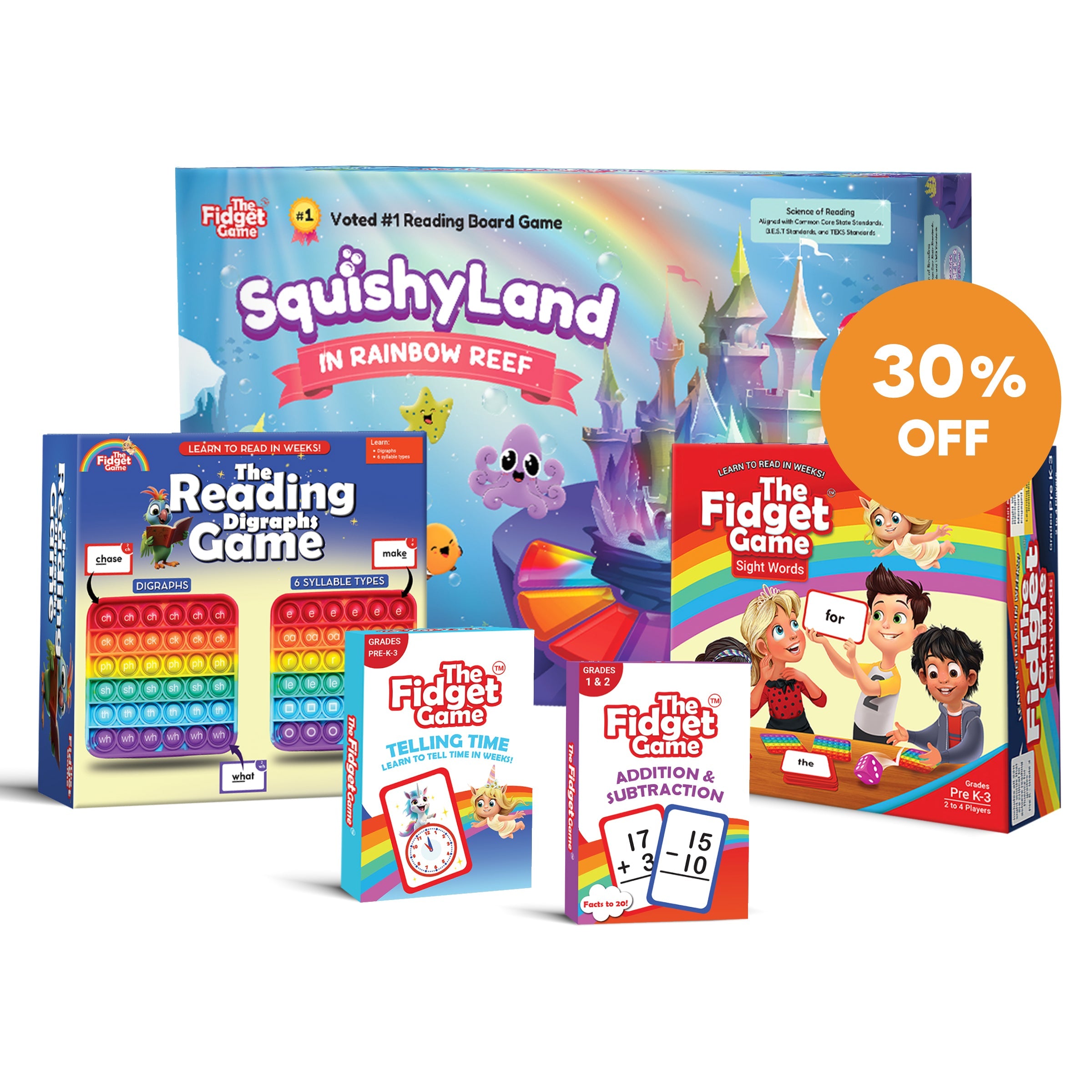 The Fidget Games. The Reading Digraphs Game. SpadezStore