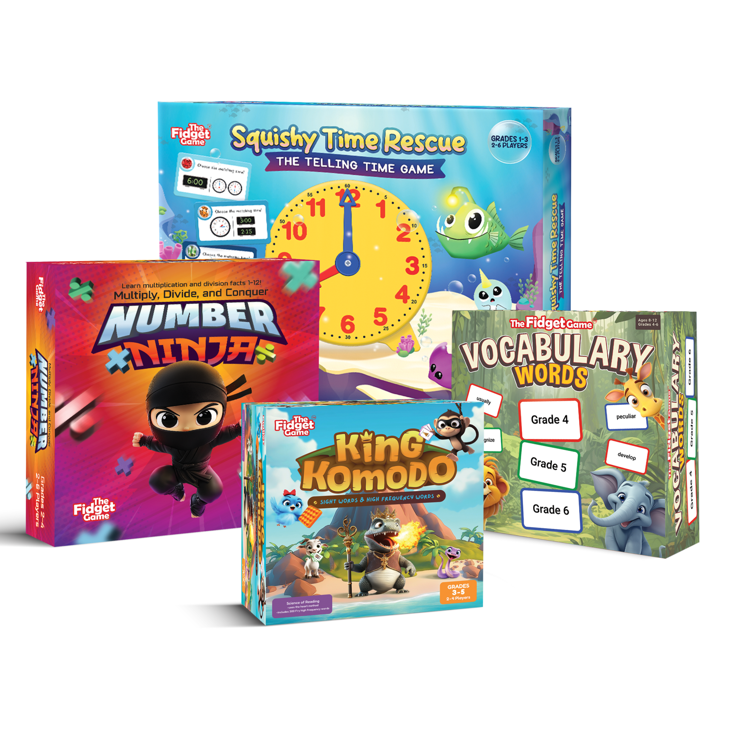 The Fidget Games King Komodo SpadezStore