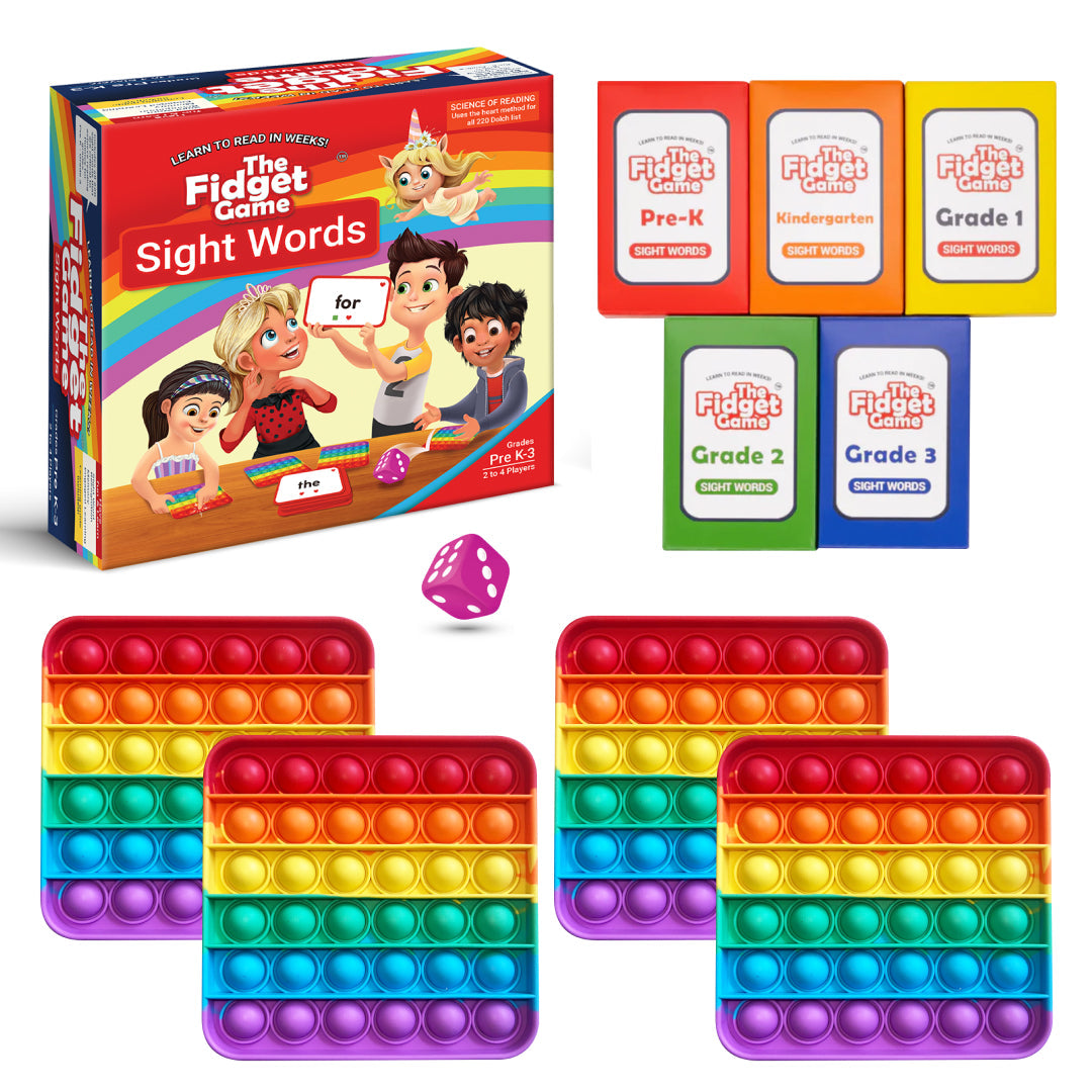 The Fidget Game: Sight Words Edition SpadezStore