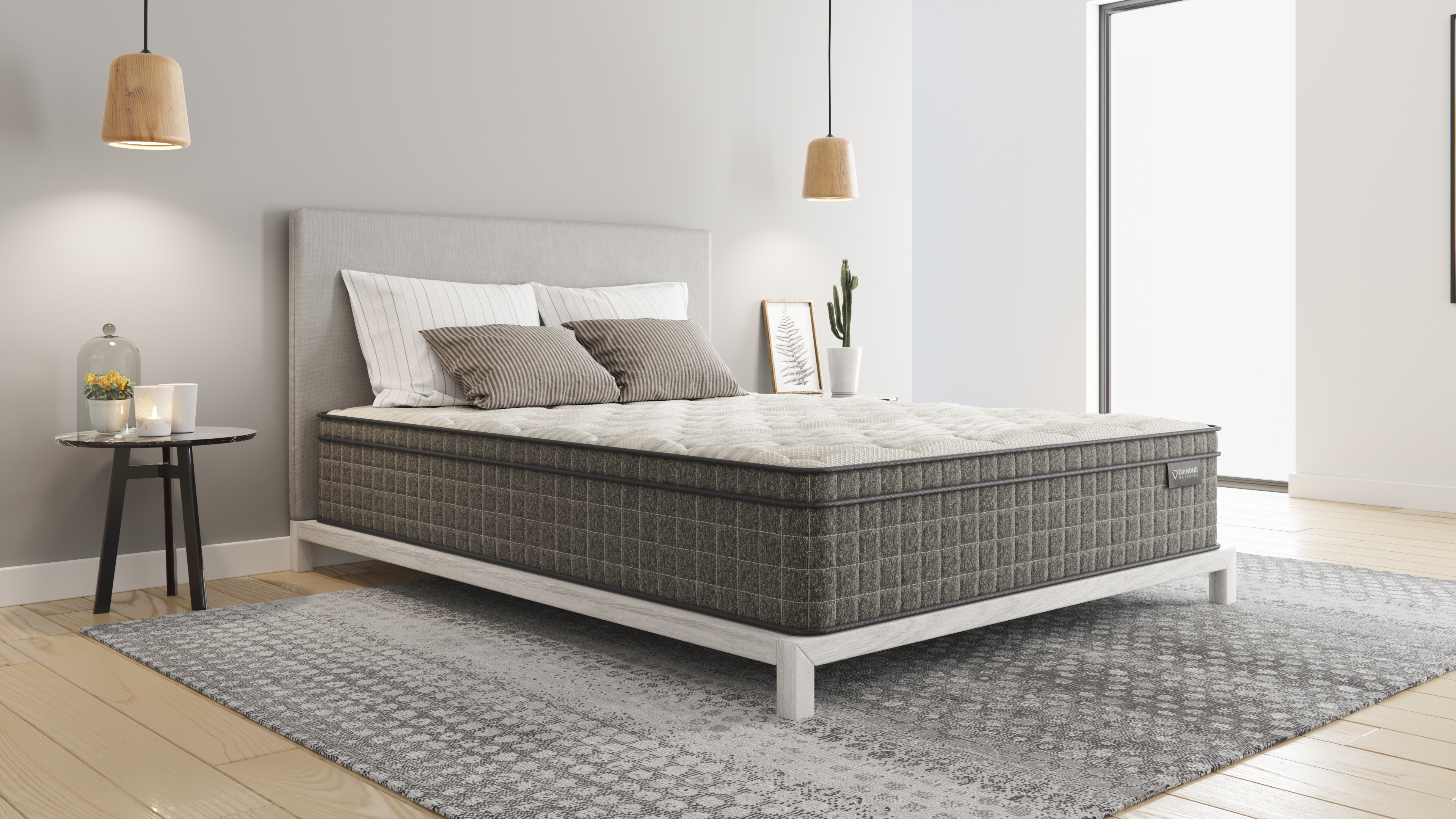 Diamond Mattress Splendor Euro Top - Thumbnail 3