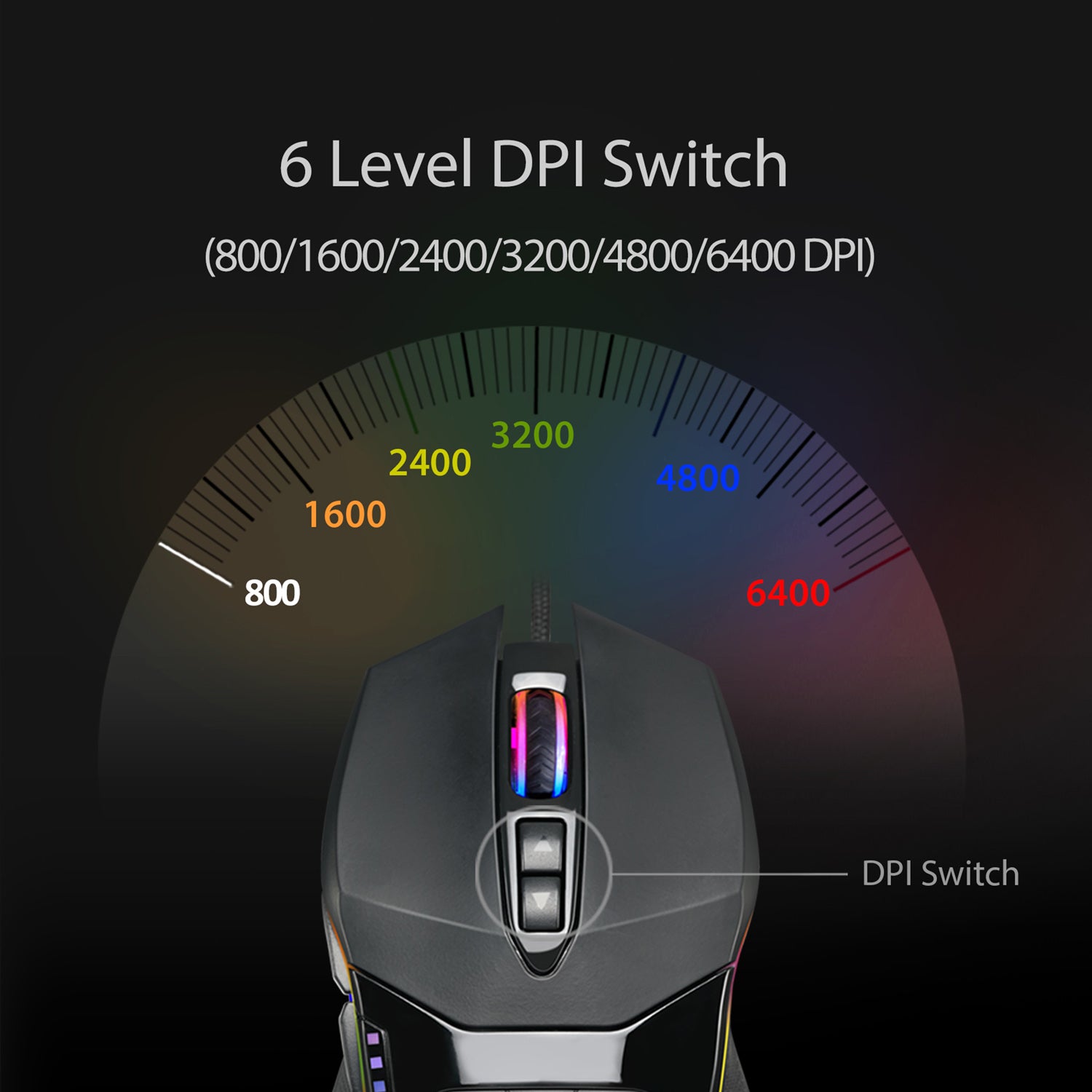 Adesso iMouse X5 RGB color 7-button illuminated gaming mouse SpadezStore