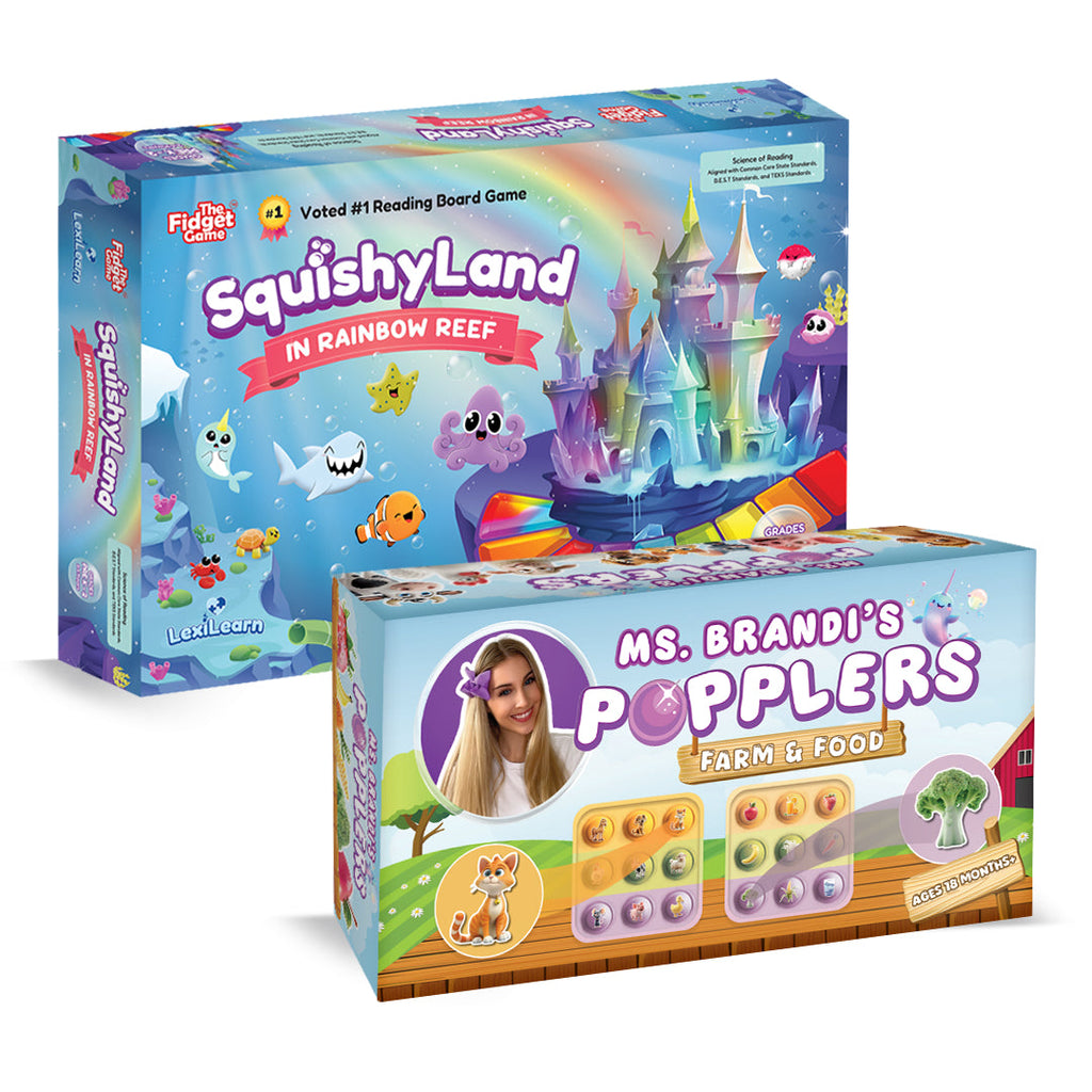 The Fidget Games Squishyland + Popplers