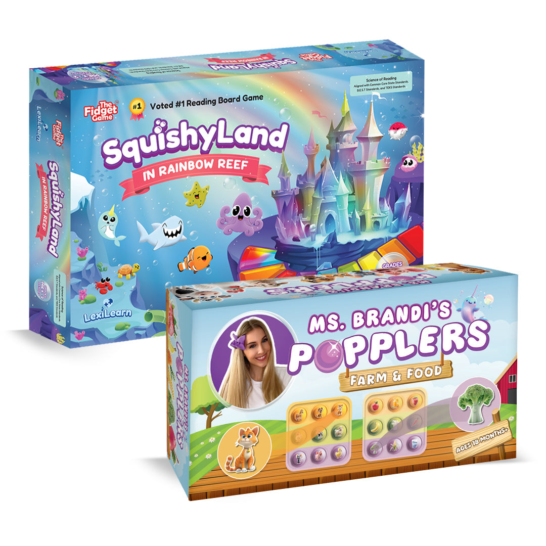 The Fidget Games Squishyland + Popplers