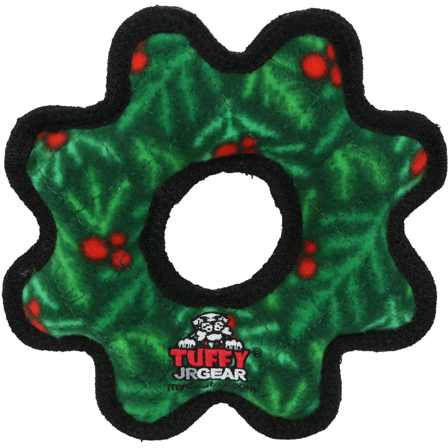 Tuffy Holiday Junior Gear Ring Wreath SpadezStore