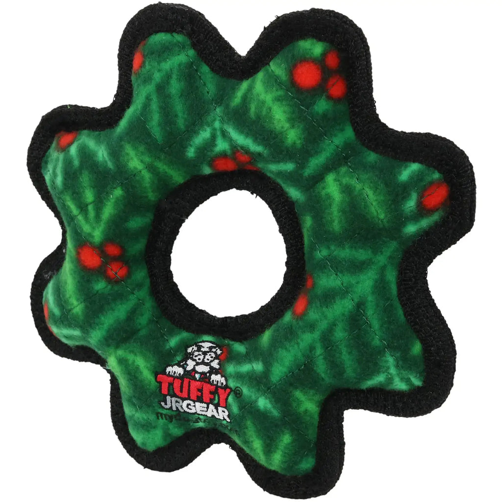 Tuffy Holiday Junior Gear Ring Wreath SpadezStore