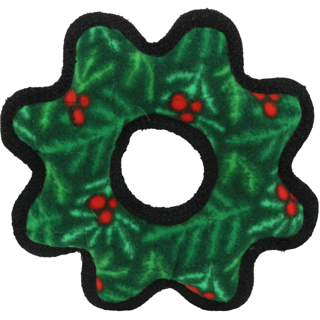 Tuffy Holiday Junior Gear Ring Wreath SpadezStore