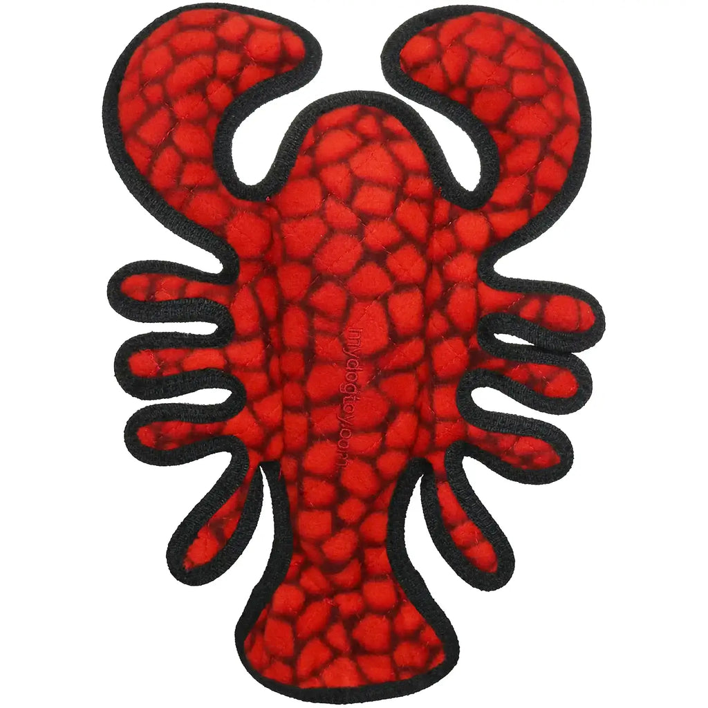 Tuffy Dog Plush Toy Larry the Lobster SpadezStore