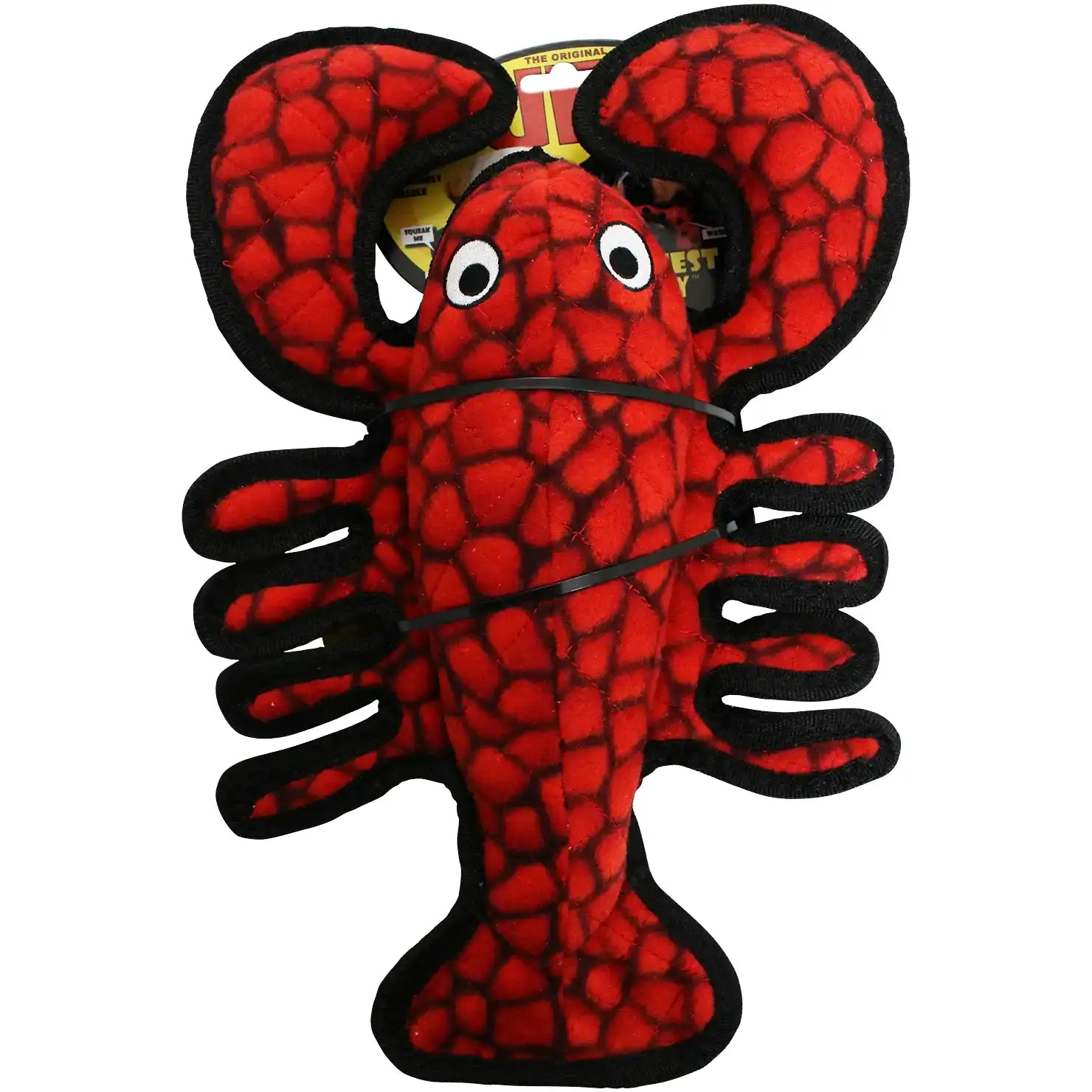 Tuffy Dog Plush Toy Larry the Lobster SpadezStore