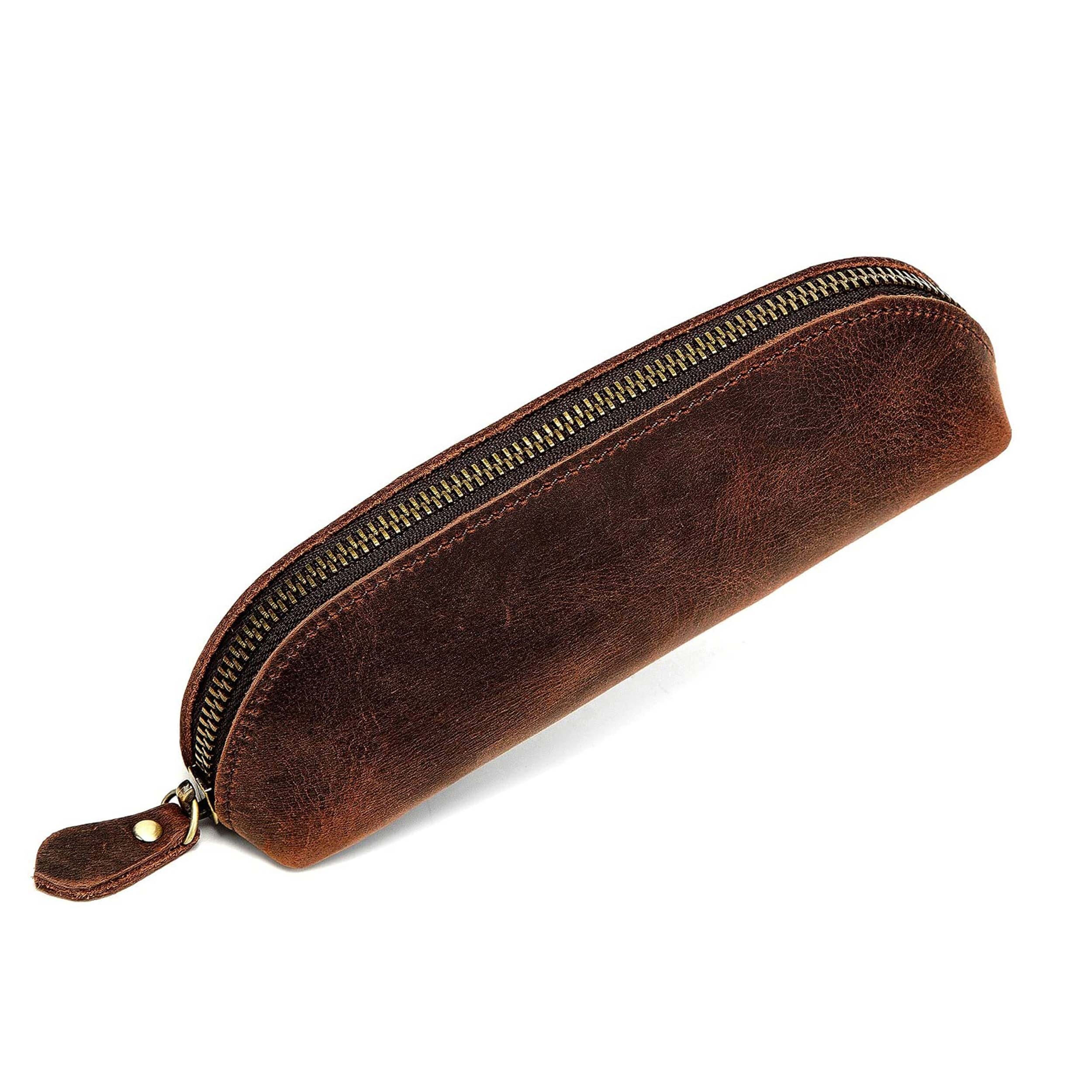 Classy Leather Bags The Slider Pencil Case SpadezStore