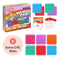 The Fidget Games Word Pop + Extra CVC Mats SpadezStore
