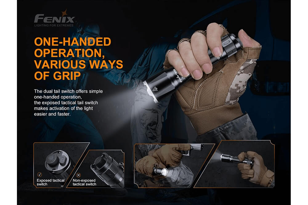 Fenix TK16 V2.0 Tactical Flashlight - 3100 Lumens SpadezStore