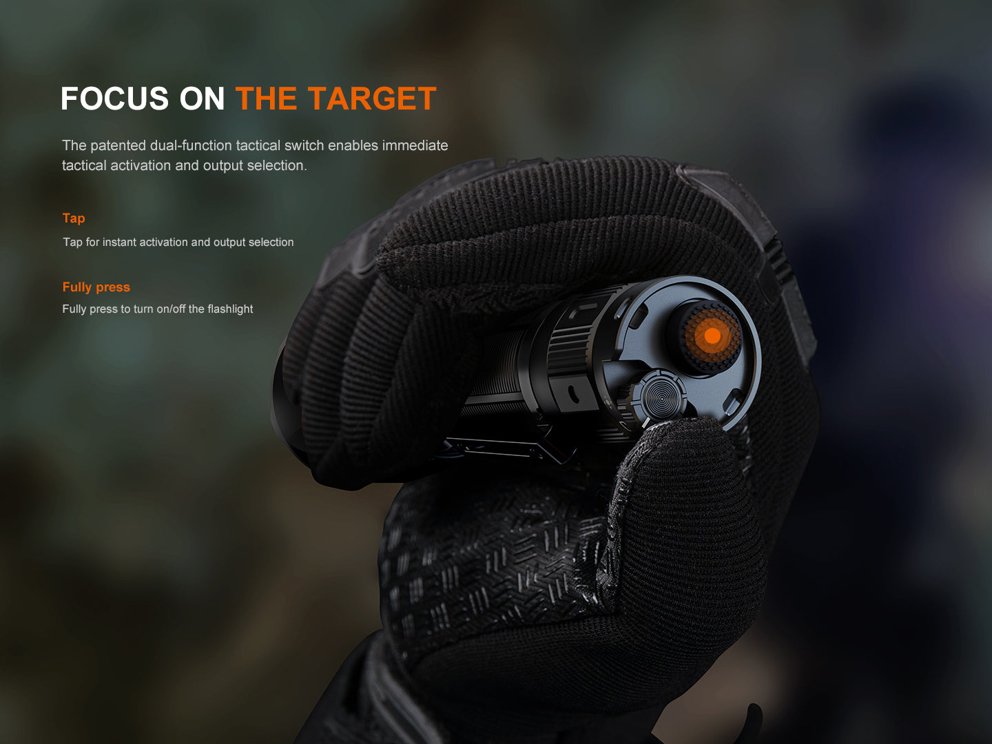 Fenix TK22R Rechargeable Tactical & Duty Flashlight SpadezStore