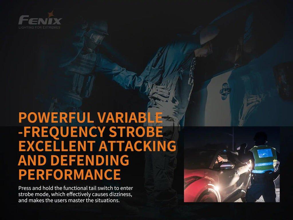 Fenix TK26R Tactical LED Flashlight - 1500 Lumens SpadezStore