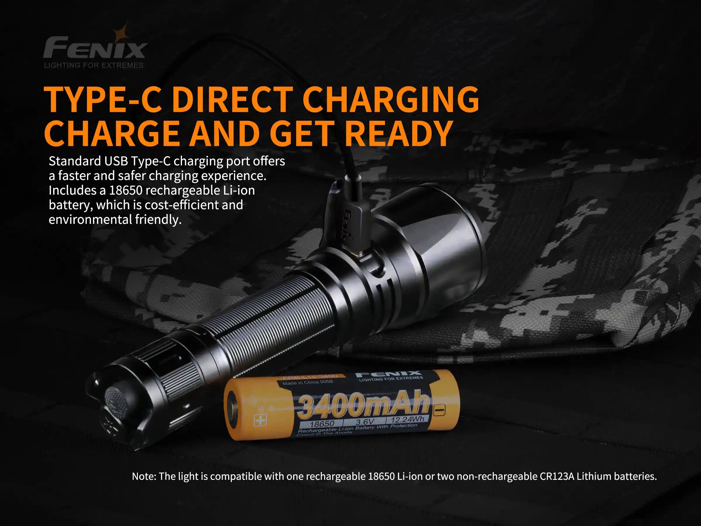 Fenix TK26R Tactical LED Flashlight - 1500 Lumens SpadezStore