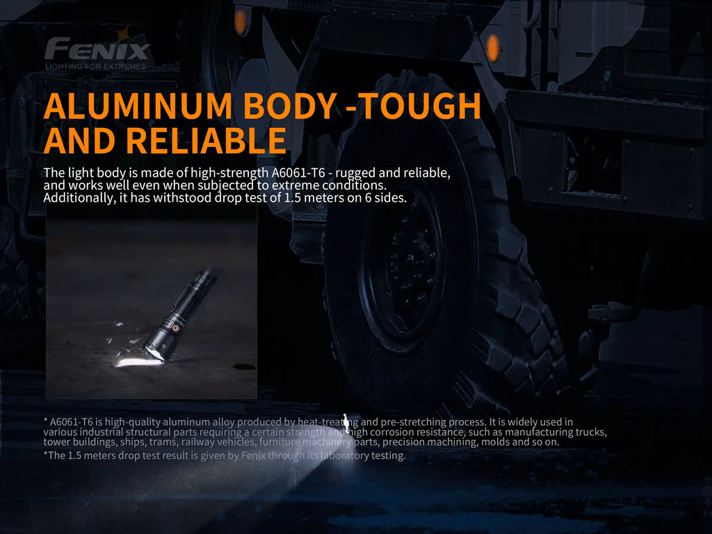 Fenix TK26R Tactical LED Flashlight - 1500 Lumens SpadezStore