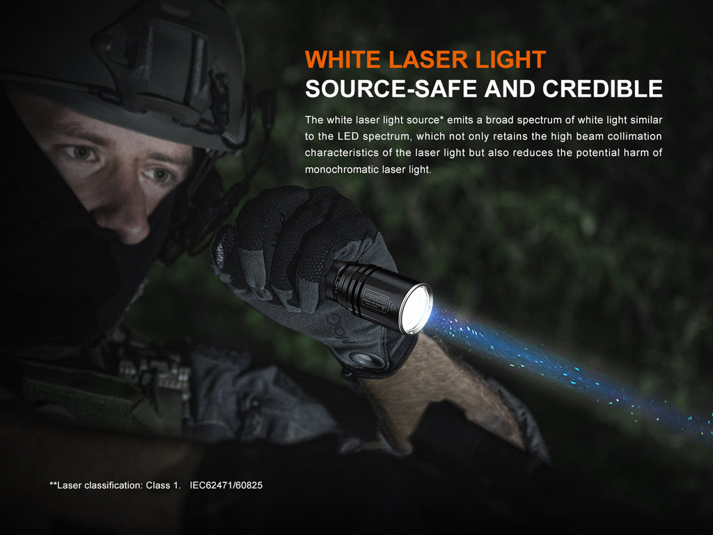 Fenix TK30R Tactical White Laser Rechargeable Flashlight SpadezStore