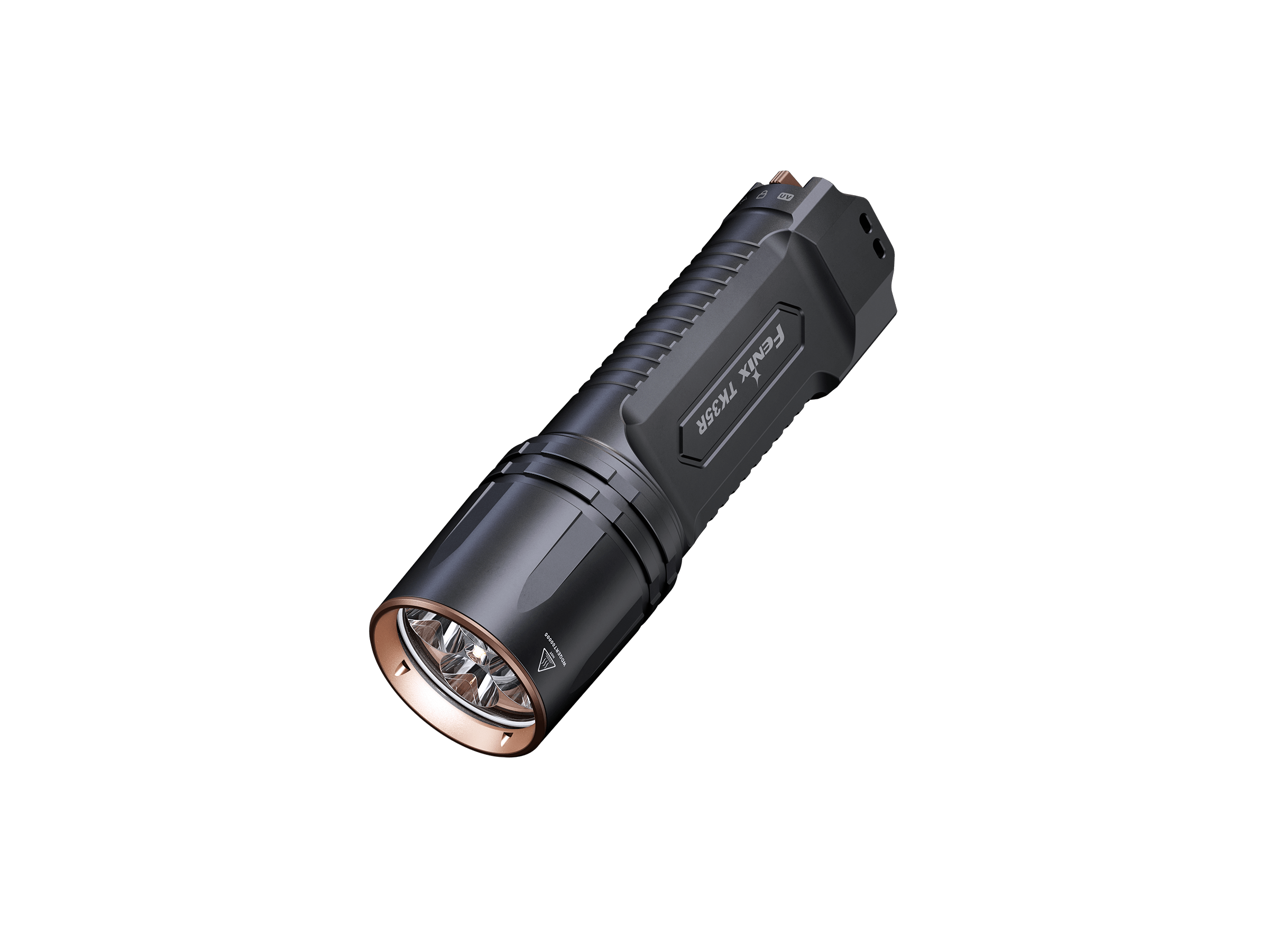 Fenix TK35R Rechargeable High-Performance Tactical Flashlight with UV Output SpadezStore