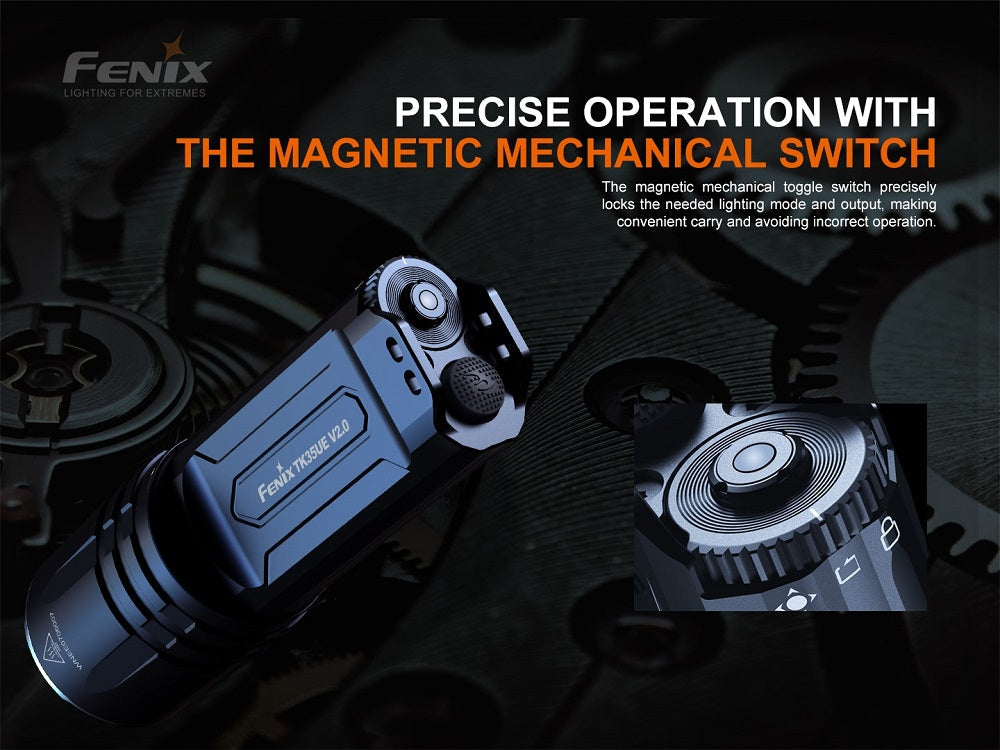 Fenix TK35UE V2.0 Flashlight - 5000 Lumens SpadezStore