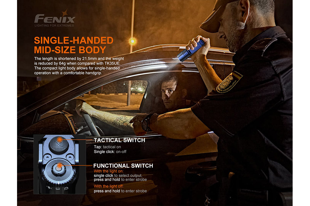 Fenix TK35UE V2.0 Flashlight - 5000 Lumens SpadezStore