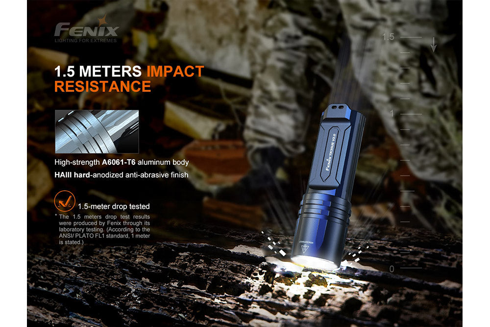 Fenix TK35UE V2.0 Flashlight - 5000 Lumens SpadezStore
