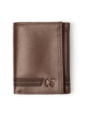 Classy Leather Bags SleekCut Tri-Fold Wallet - Brown