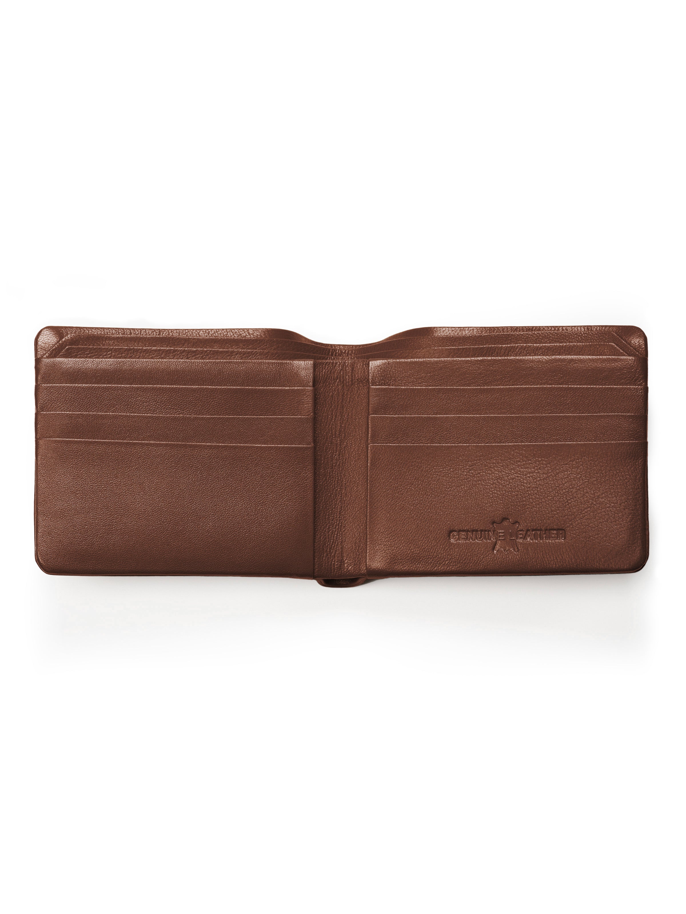 Classy Leather Bags Tan Brown Duke Bifold Wallet