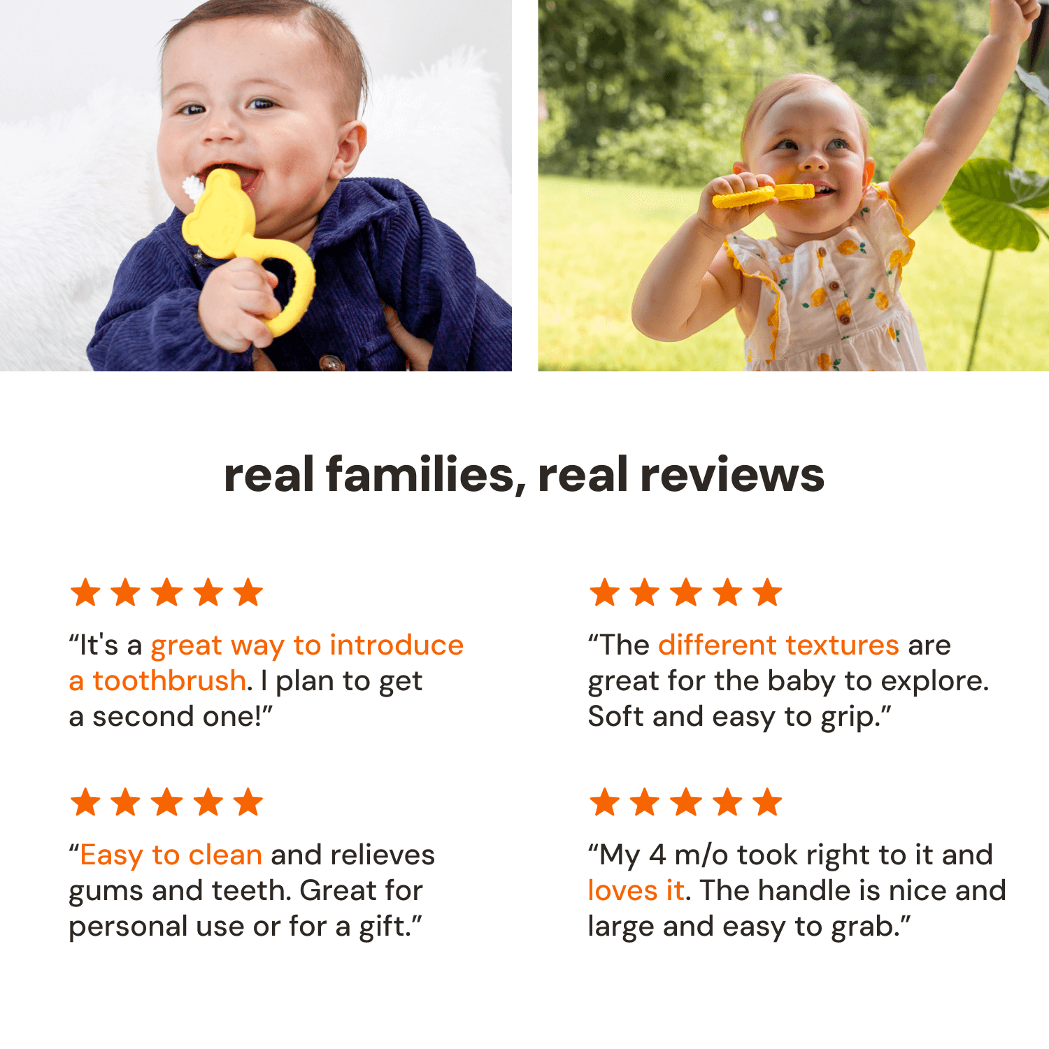 Oogiebear 360° teether SpadezStore