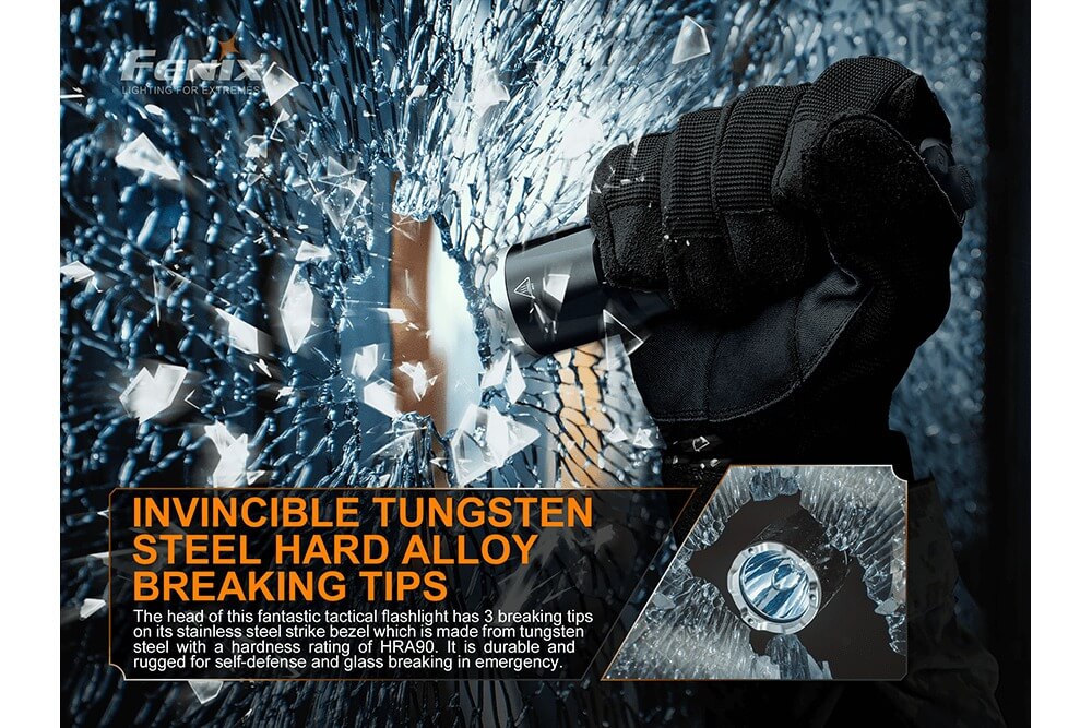 Fenix TK16 V2.0 Tactical Flashlight - 3100 Lumens SpadezStore